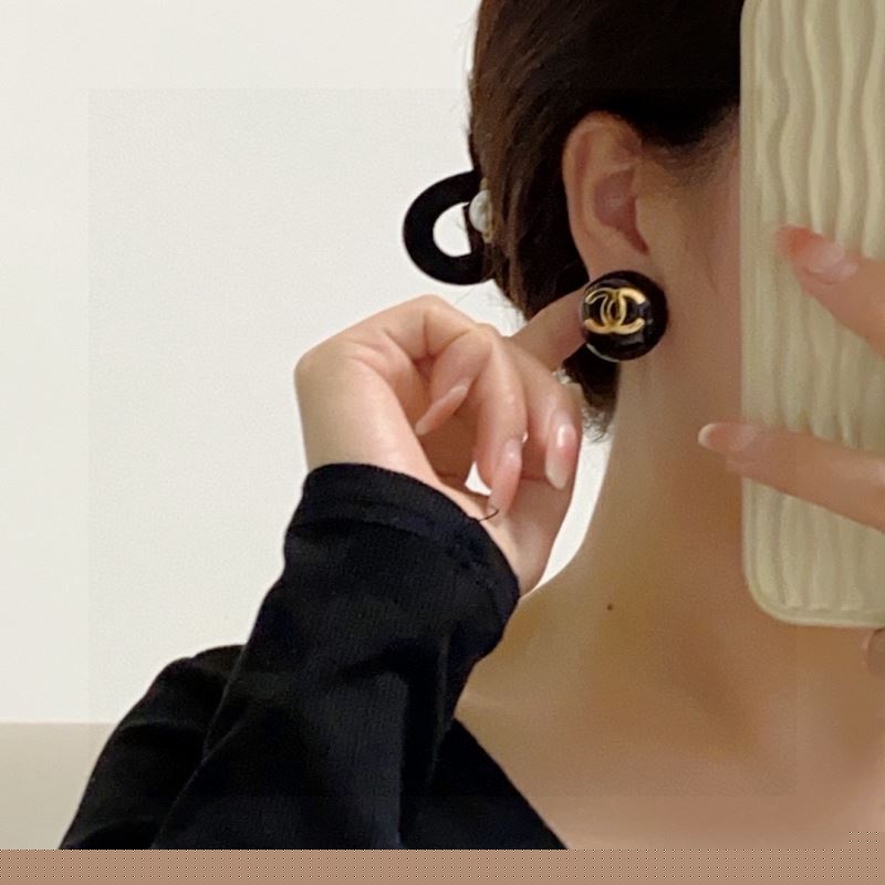 Ch*el earrings